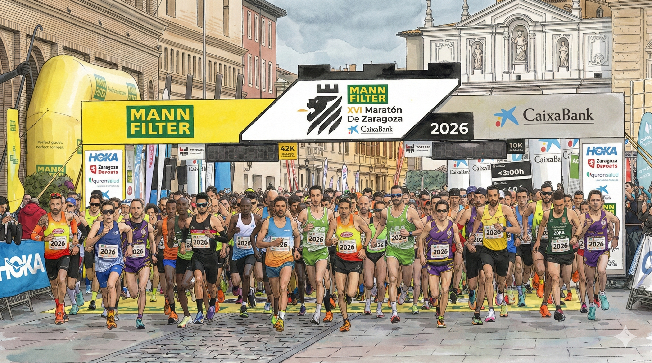 Maratón de Zaragoza 2026: Corre, cruza la meta y descansa sin problemas.